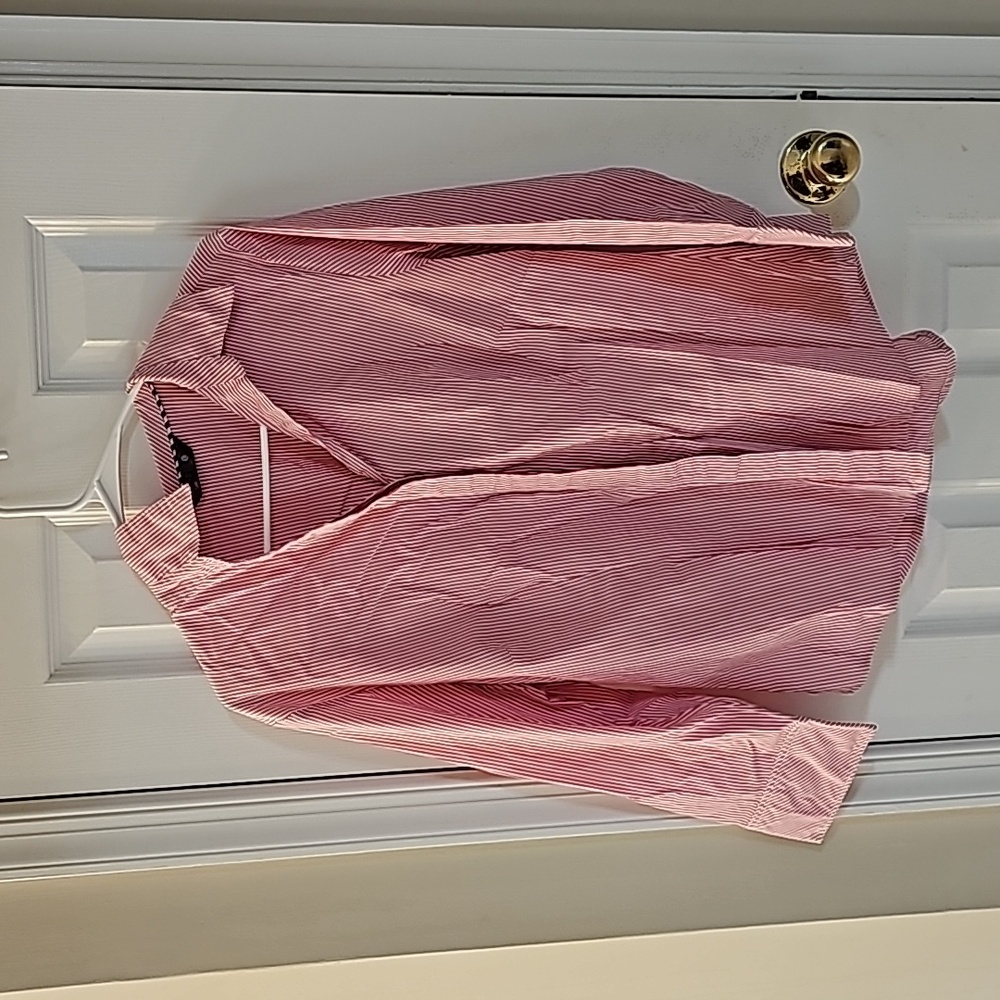 Riders by Lee - Large Pink Striped Shirt